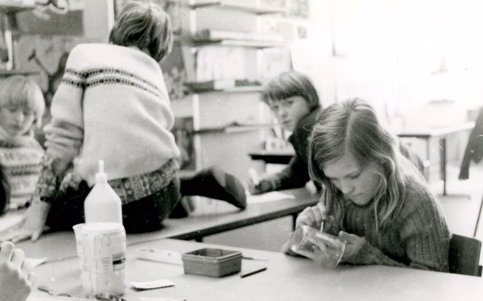 Har du fotos liggende fra dagligdagen på Ansager Skole, vil arkivet gerne låne dem og tage en kopi.