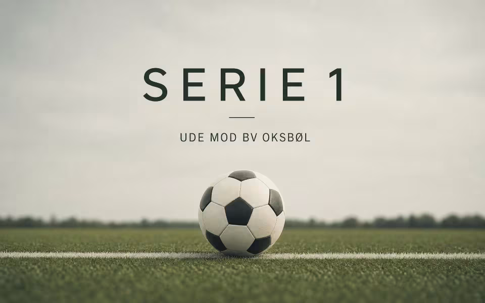 Serie 1 ude mod BV Oksbøl