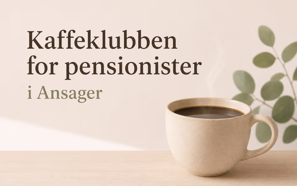Kaffeklubben for pensionister i Ansager
