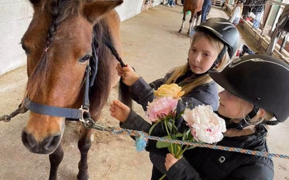 Ponyhygge i Rideklubben Ansager