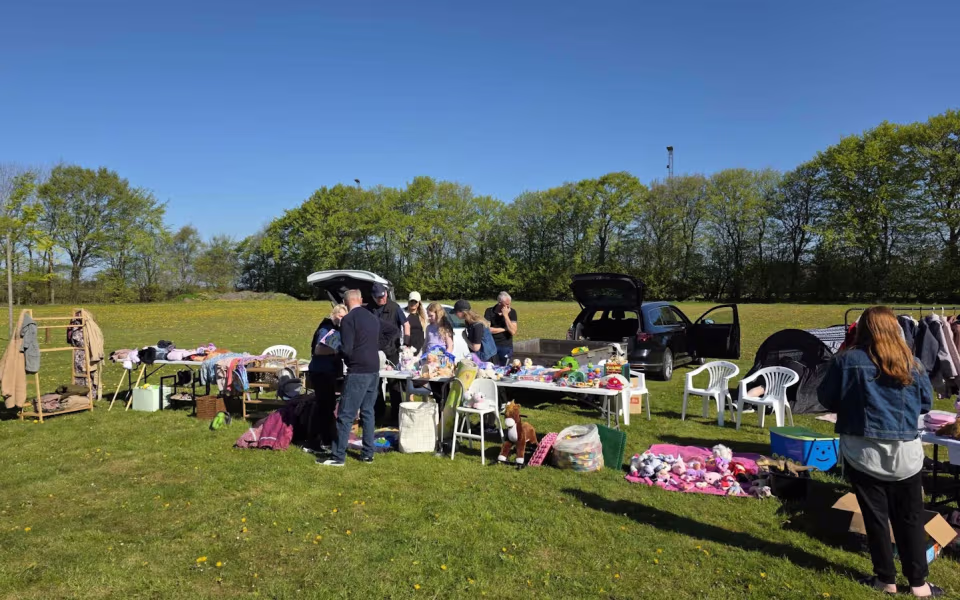 Ved Landsbyfesten i Gårde, var der også i år en god stemning og sommervejret viste sig også fra sin bedste side.