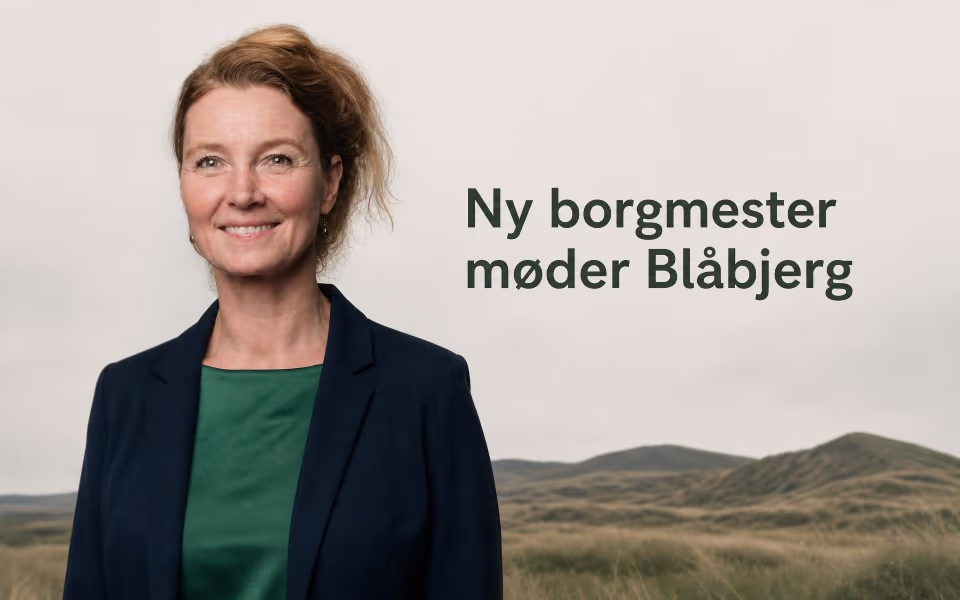 Ny borgmester møder Blåbjerg