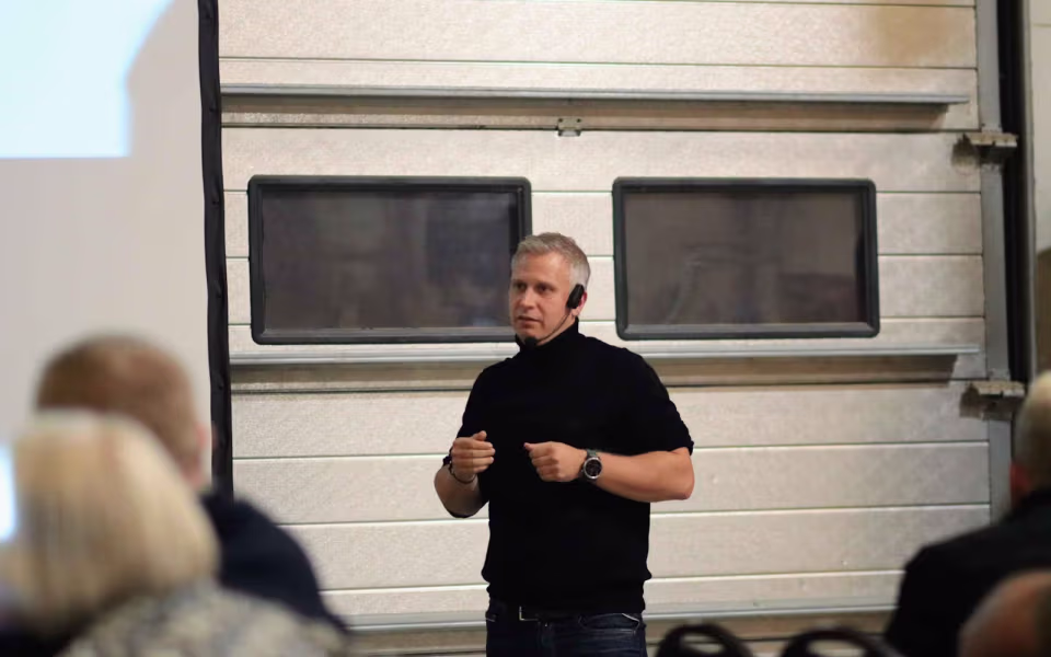 Inspirerende aften for sponsorer