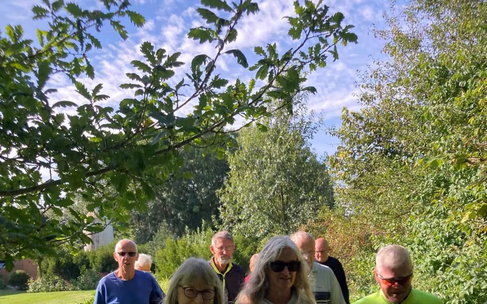 Gå-maraton: Fællesskab i naturen