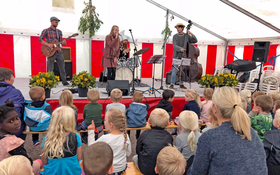 Fra fredag formiddag ved Børnemusik Festival 2018 i Ansager