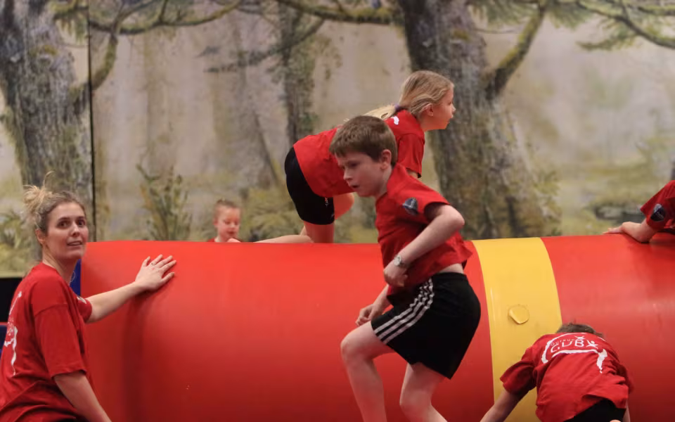 Forårsstemning i Outrup med GUB Gymnastik
