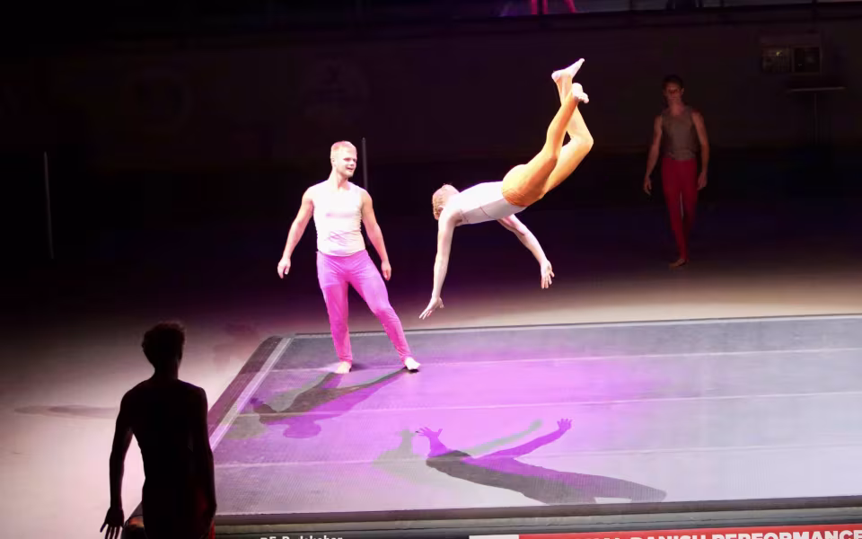 Outrup-gymnast imponerer på Danmarksturné