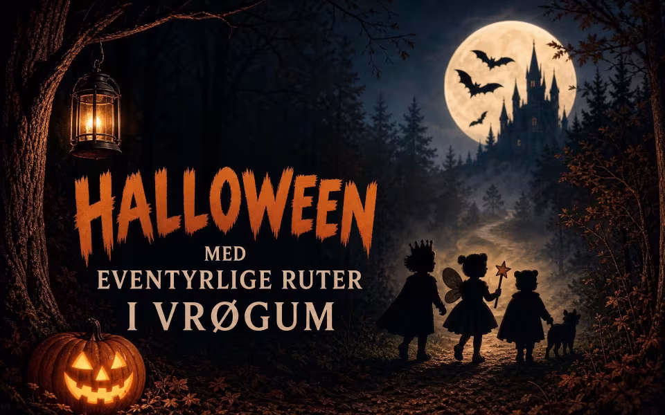 Halloween med eventyrlige ruter i Vrøgum