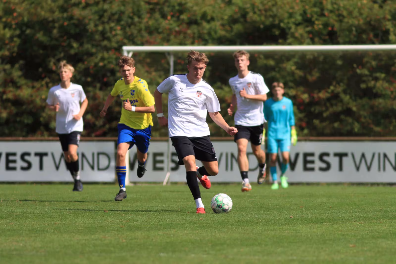 Arkiv foto fra U-19 kamp mod Bramming