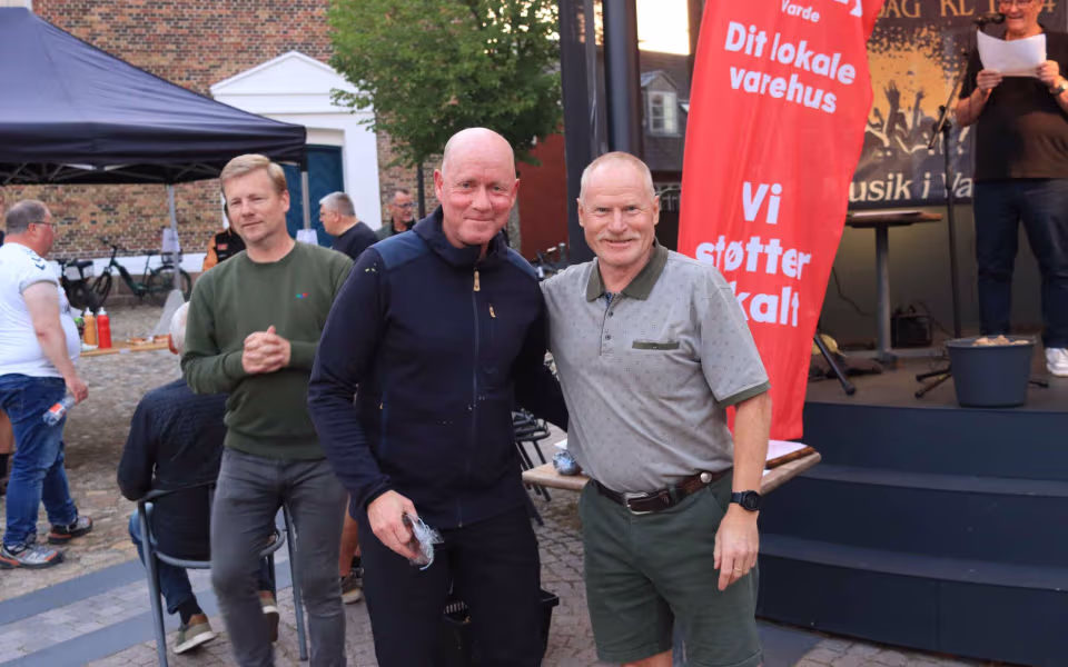 Sponsorløb skabte fest på torvet