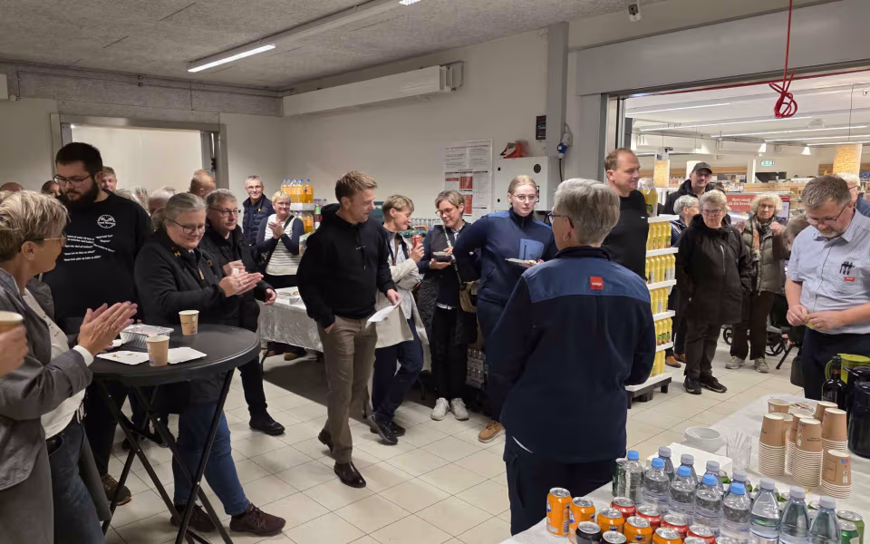 Et kendt ansigt i Tistrup sagde farvel i dag. 