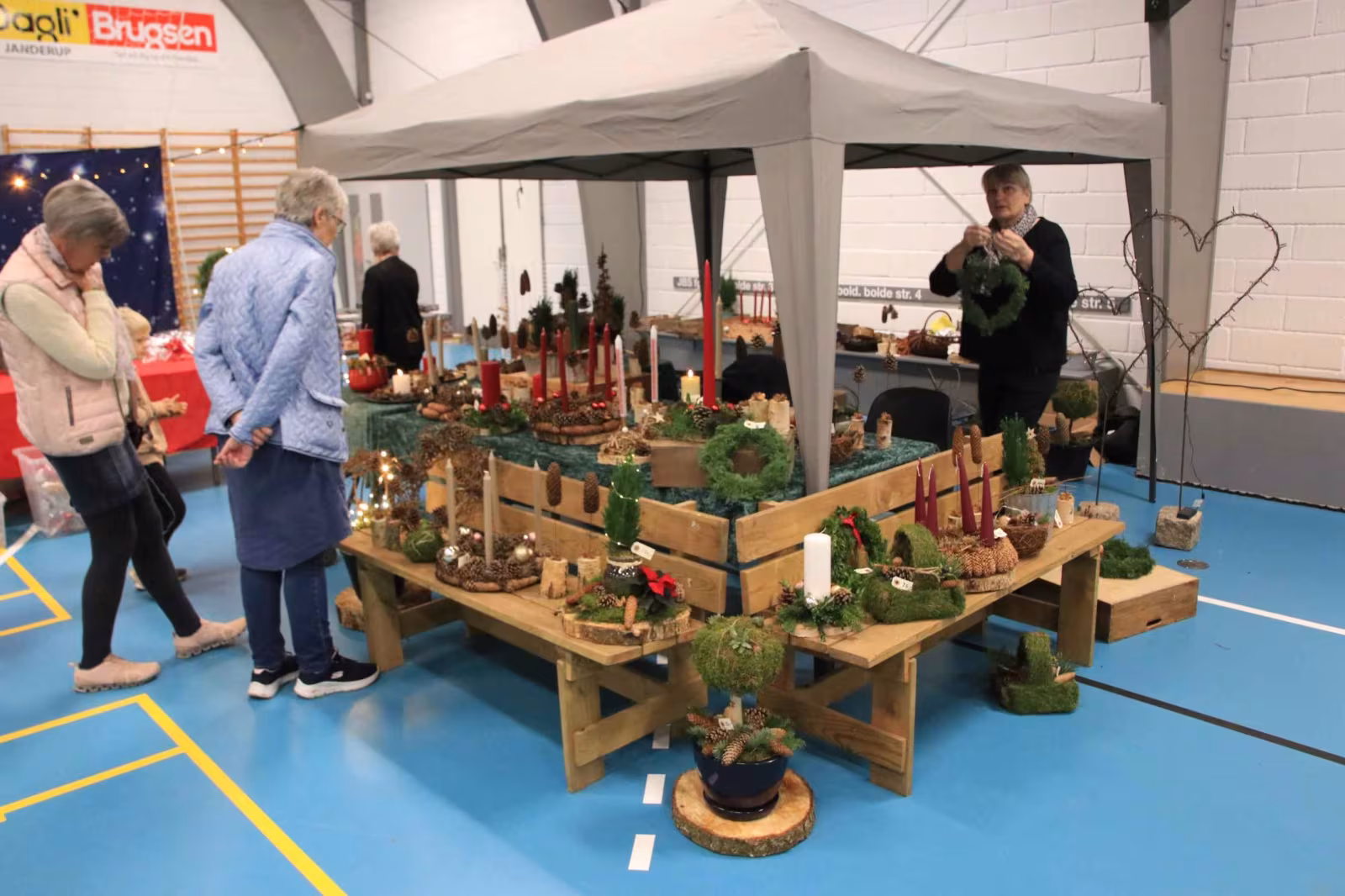 Julestue i den Gamle Hal i Oksbøl