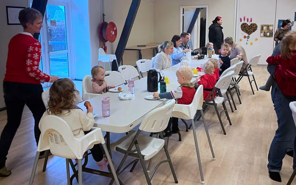 Julehygge i legestuen