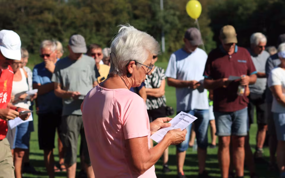 Gå-Maraton samlede 300 i Outrup