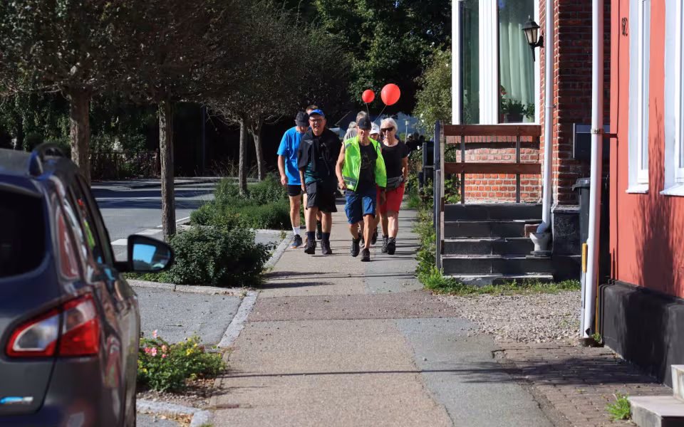 Gå-Maraton samlede 300 i Outrup