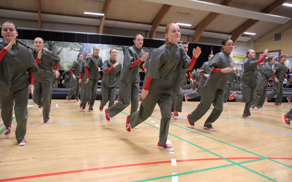 Forårsstemning i Outrup med GUB Gymnastik