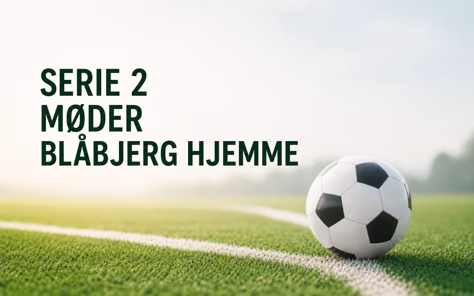Serie 2 møder Blåbjerg hjemme