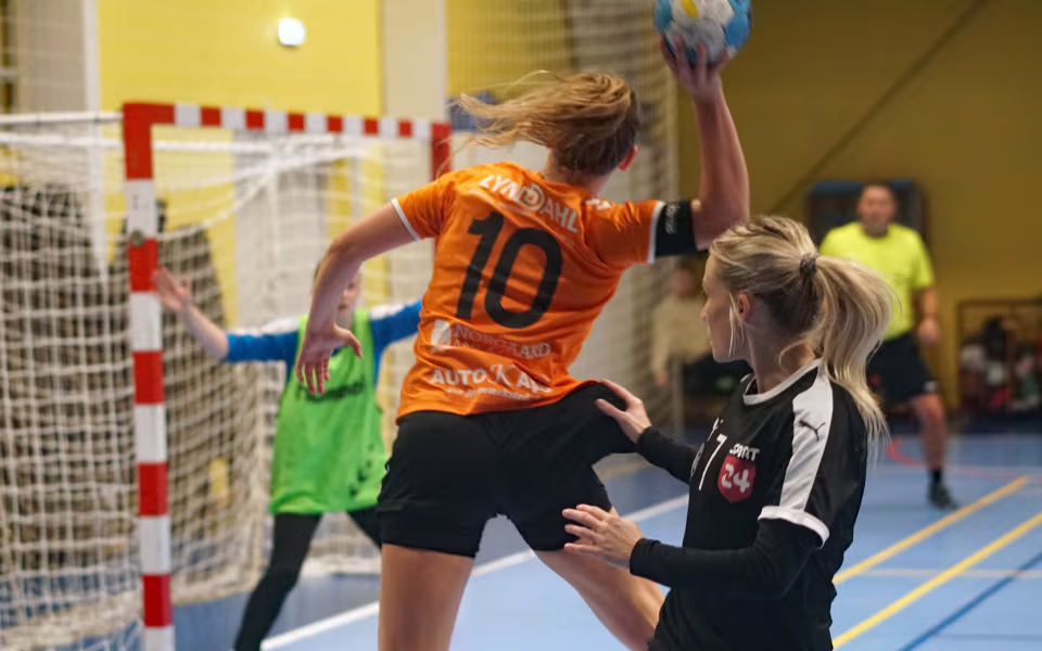 SA Ribe HK satte et højt tempo fra start, og løb hurtigt fra Viborg, der ikke kunne være med i det høje tempo