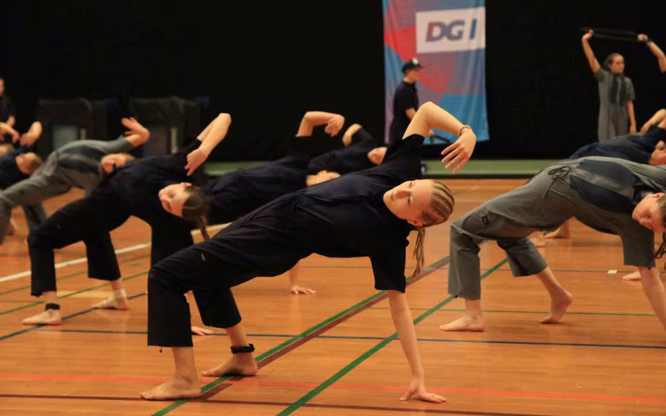 Stor succes ved DGI's opvisning