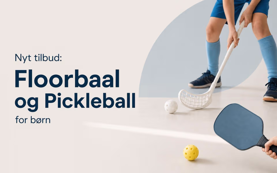 Nyt tilbud: Floorbaal og Pickleball for børn