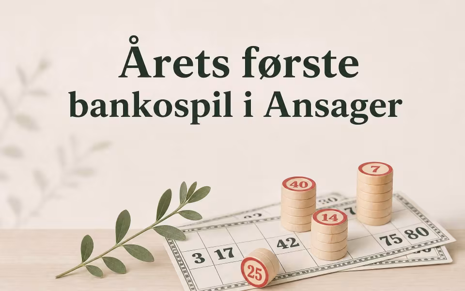 Årets første bankospil i Ansager
