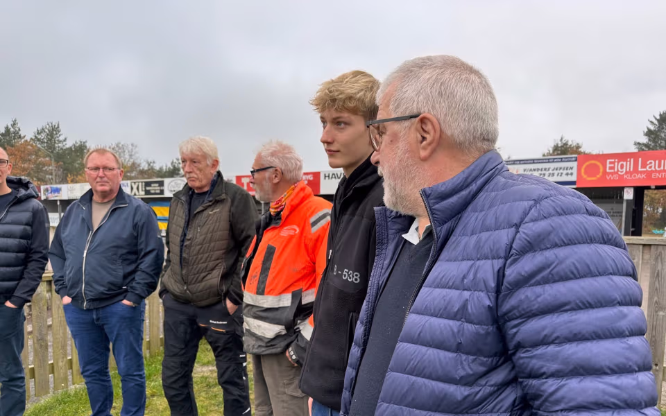 Villads inspicerer Varde Motor Arena