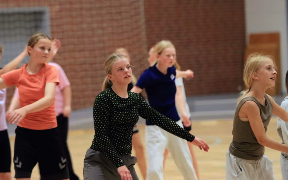 Juniortræningshold klar til sidste prøvetræning