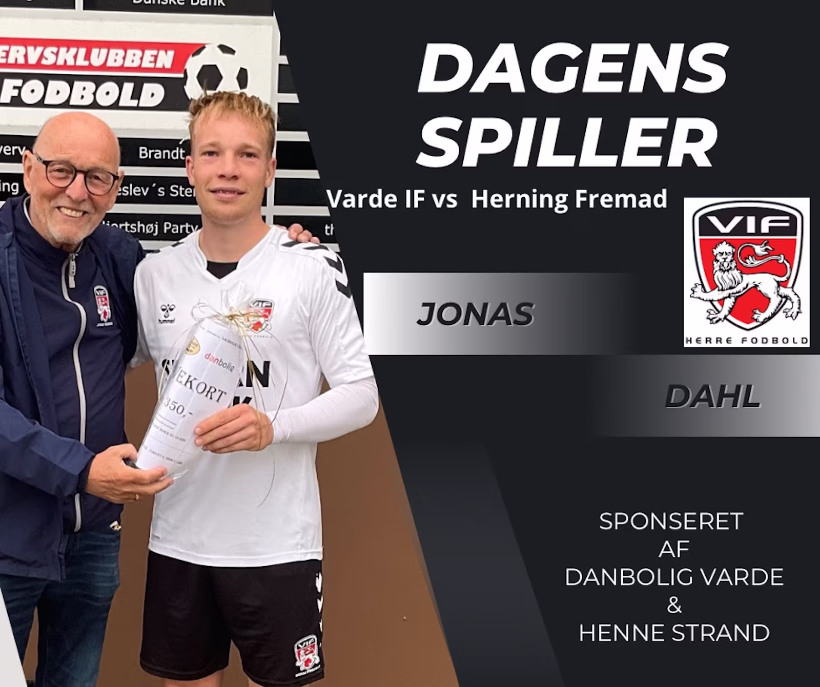 Varde topper  efter hjemmesejr
