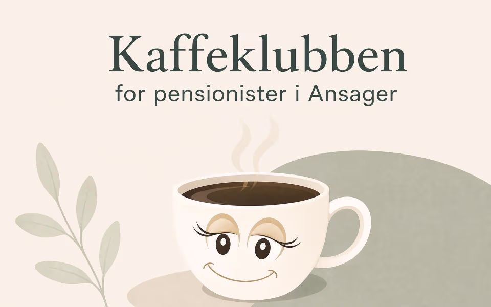 Kaffeklubben for pensionister i Ansager