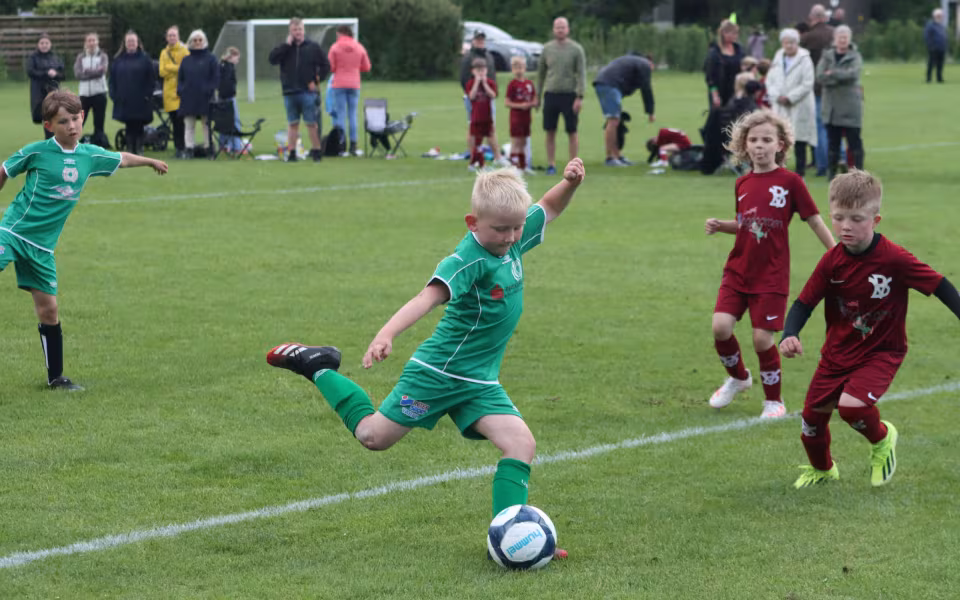 Fodboldfest for U-8 drengehold