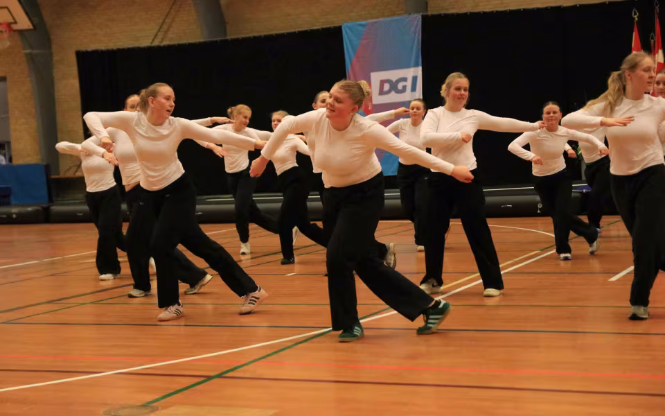 DGI opvisningsweekend  i gang
