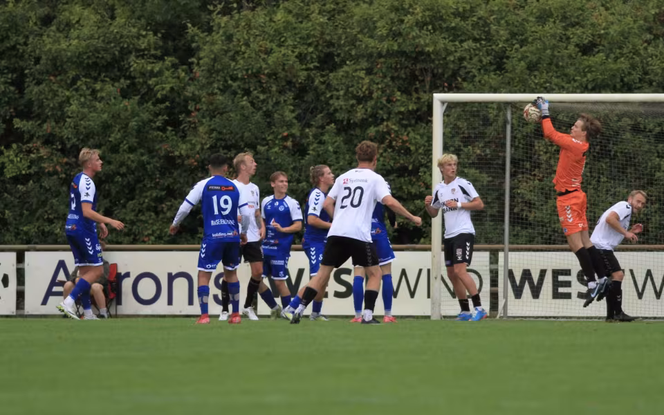 Målfest efter pausen i Varde
