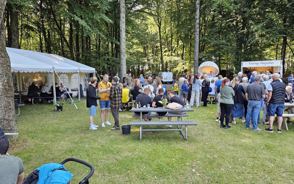 Billeder fra Midsommerfest I Tistrup anlæg 2025