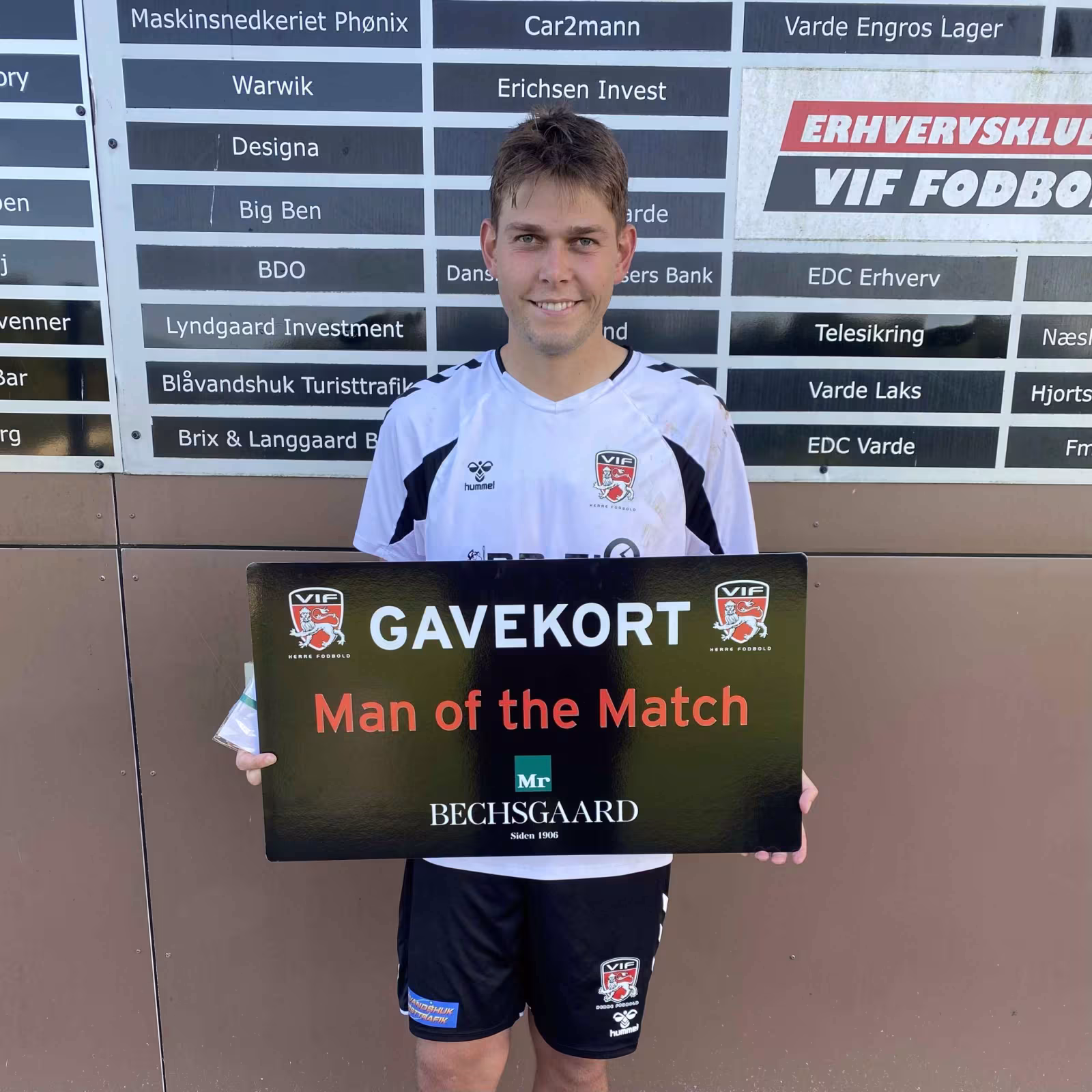 Man of the Match: Jonas Bertelsen