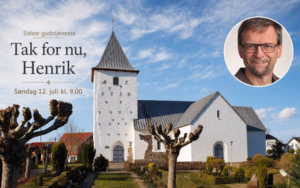 Tak til Henrik efter vikariatet