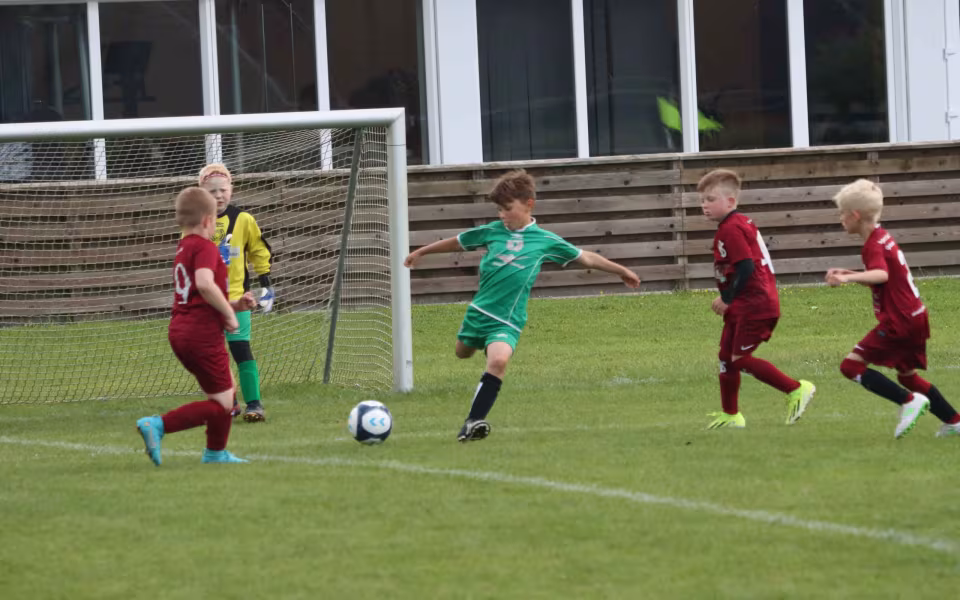 Fodboldfest for U-8 drengehold