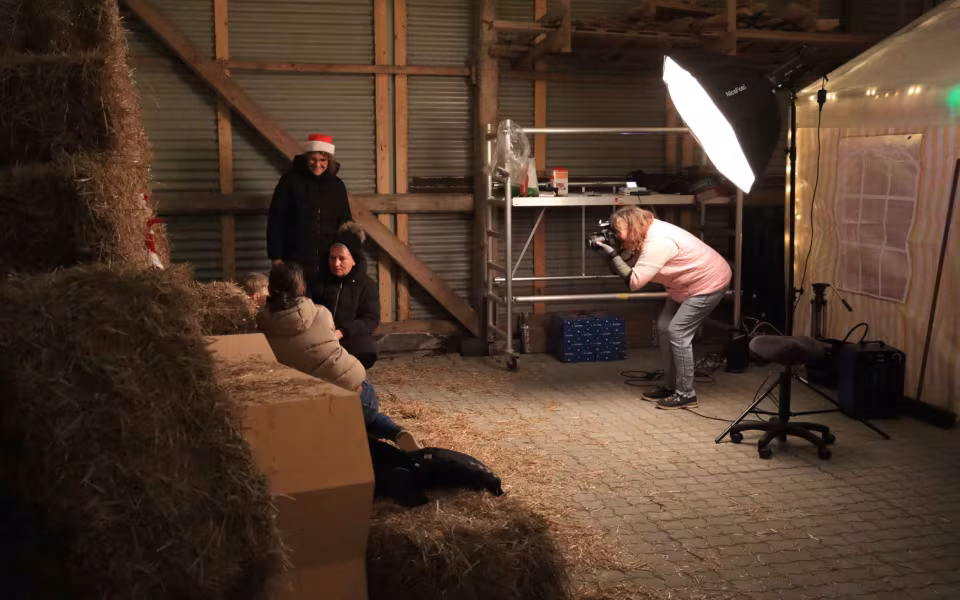 Mange nød julestemning på Axelgaard
