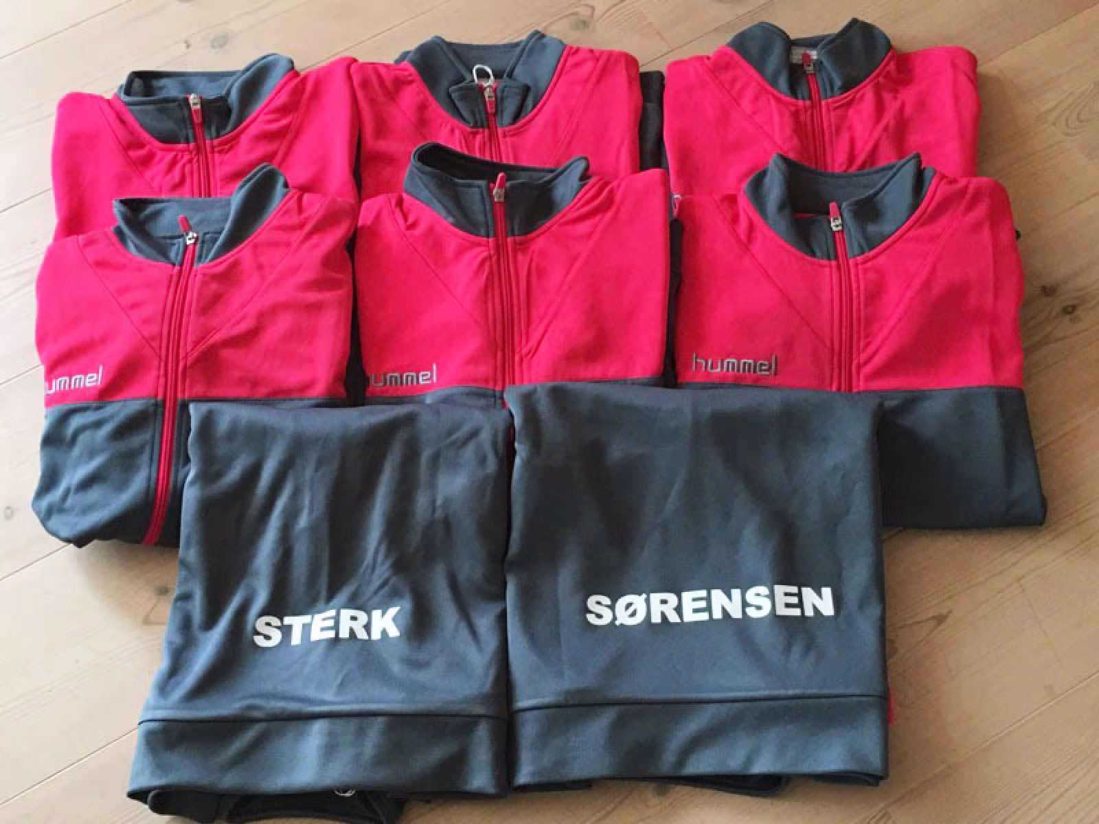 T-shirts til U14-håndboldpigerne til Ungarnsturen