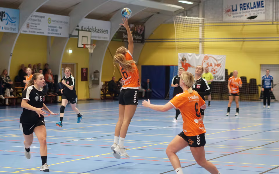 SA Ribe HK satte et højt tempo fra start, og løb hurtigt fra Viborg, der ikke kunne være med i det høje tempo