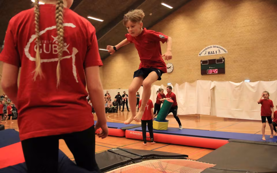 Stor succes ved DGI's opvisning