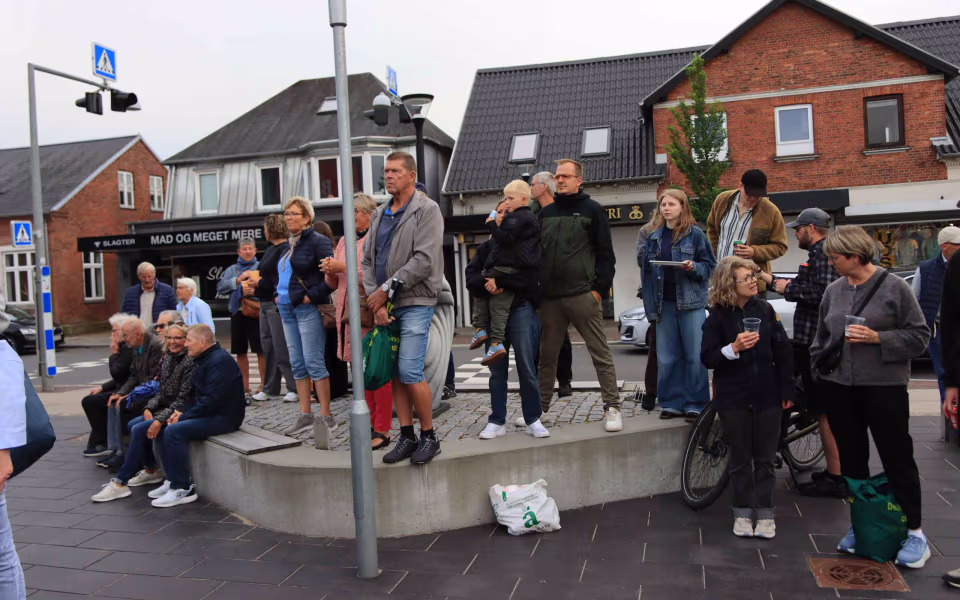 Sommeraften med rytmer i byen