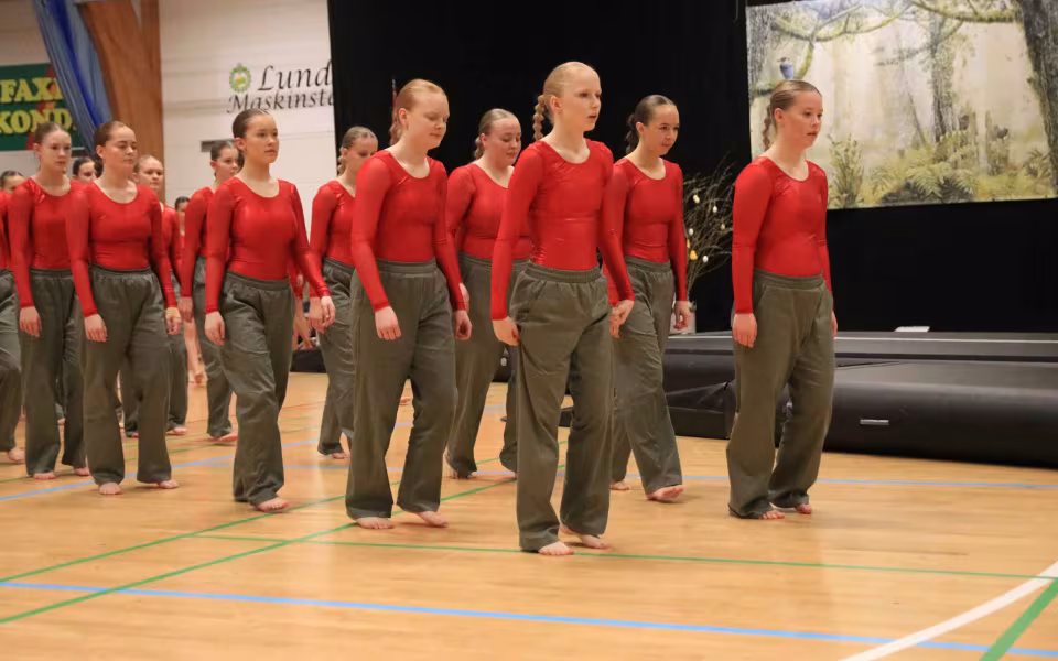 Forårsstemning i Outrup med GUB Gymnastik
