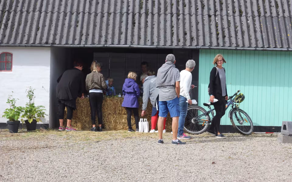 Varde Å dag hos Enghavegård Osteri
