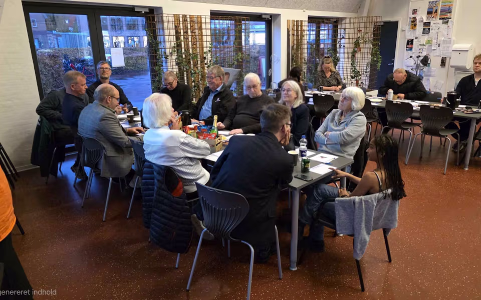 Dobbelt arrangement i byens rum i Ølgod med vidensbanko og BID Kickoff samt 250 håndmadder.