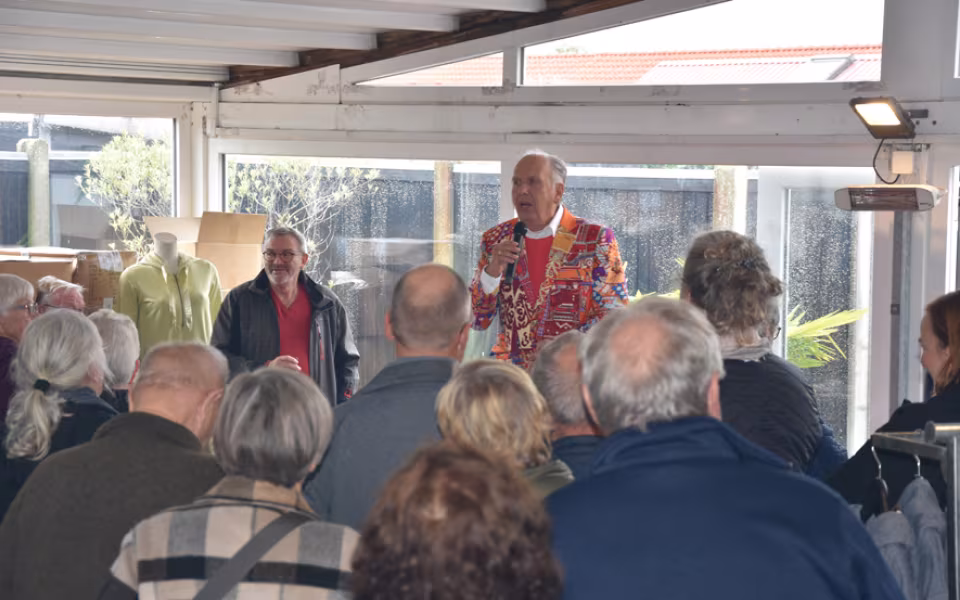 Der var stor fest hos Grossisten