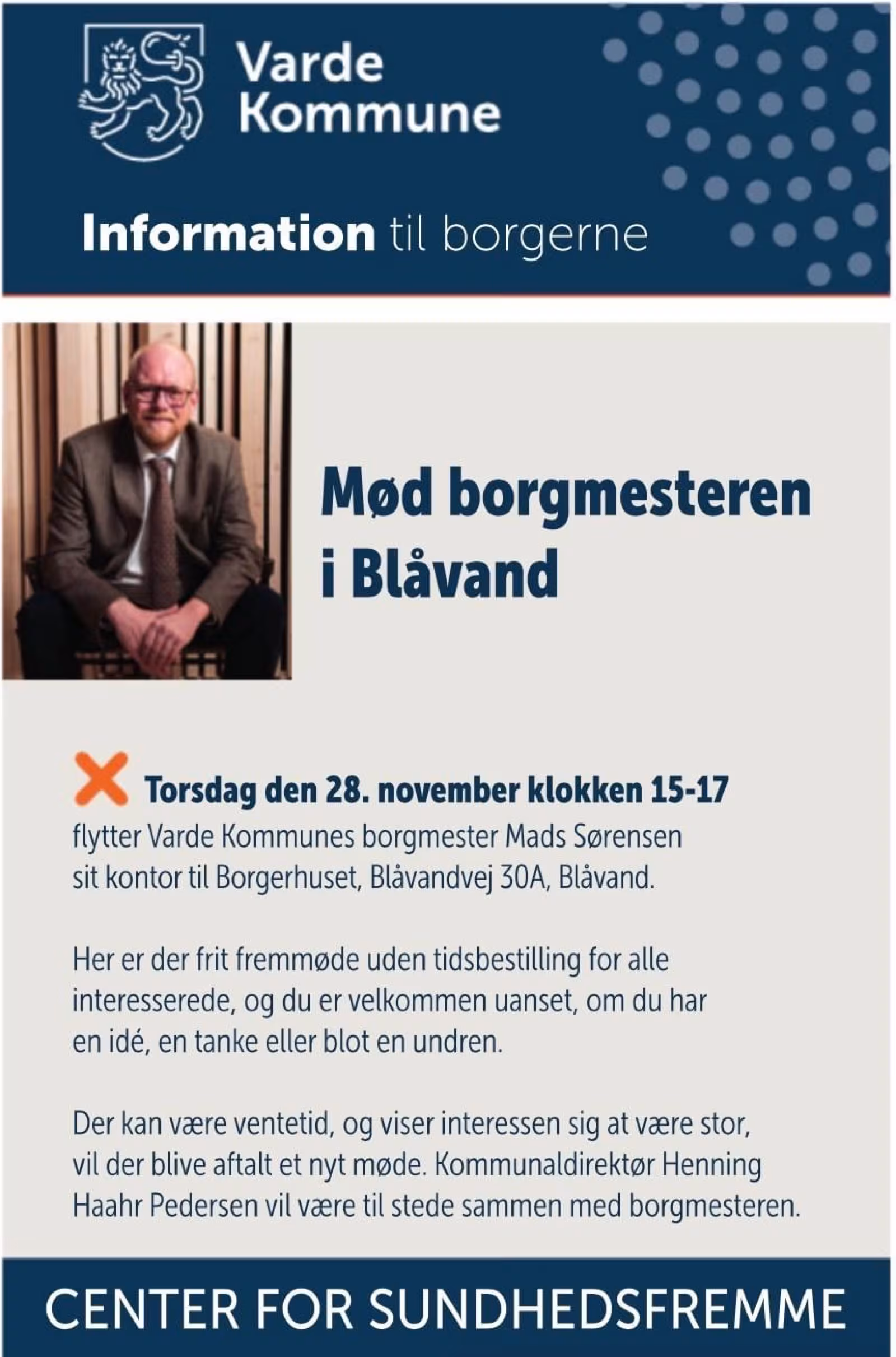 Mød Borgmesteren i Blåvand