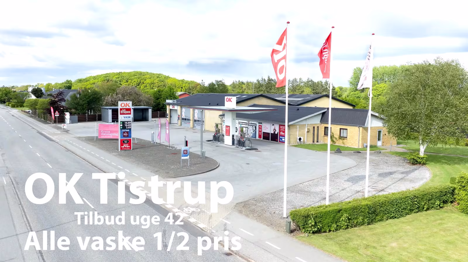 Halv pris på bilvask i uge 42
