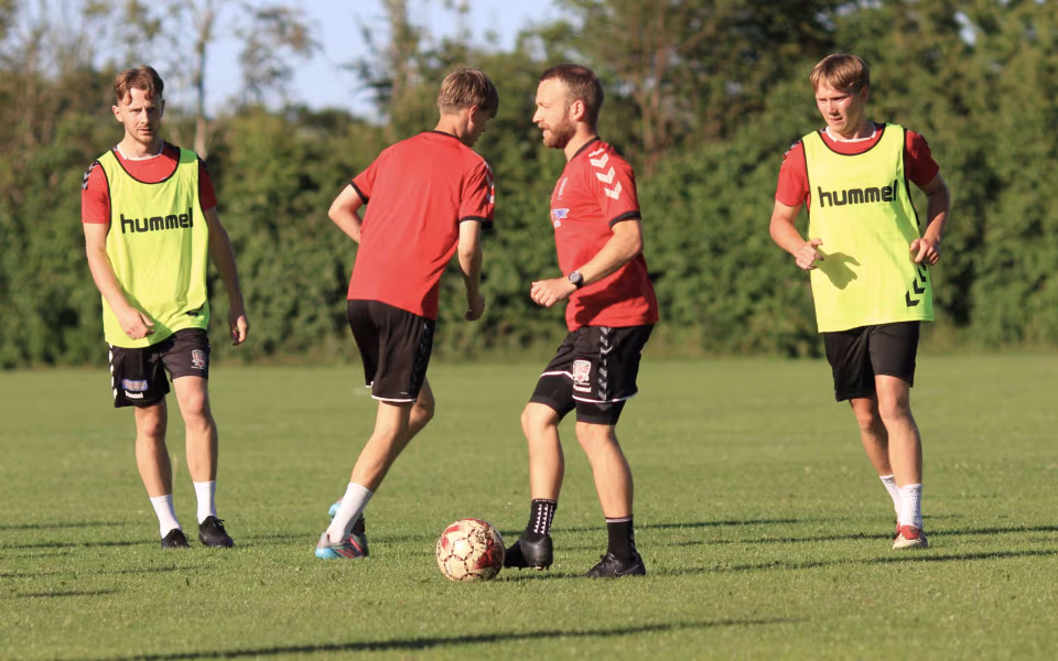Varde-spillere trodser sommerpausen