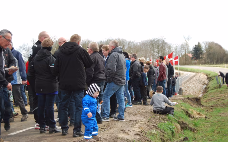 Indslag fra Indvielsen af Agerbæk - Fåborg cykelstien
