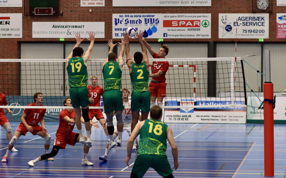Dansk comeback tænder volleyballfesten